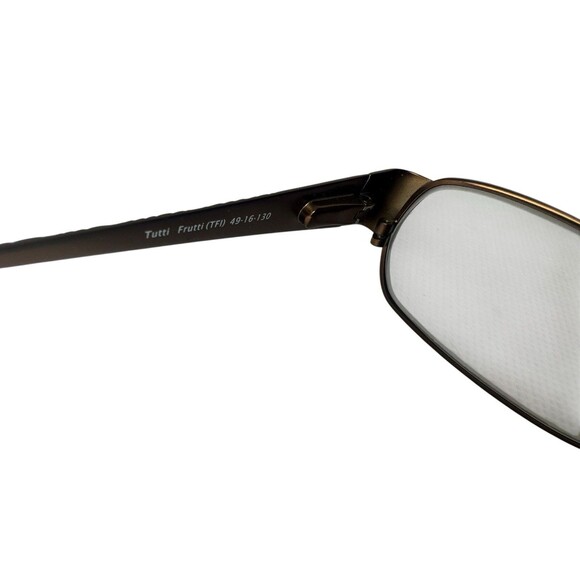 VERA BRADLEY -MIndy- Tutti Frutti (TFI) BRN - Girls Eyeglasses Frame 49-16-130 - Picture 15 of 16